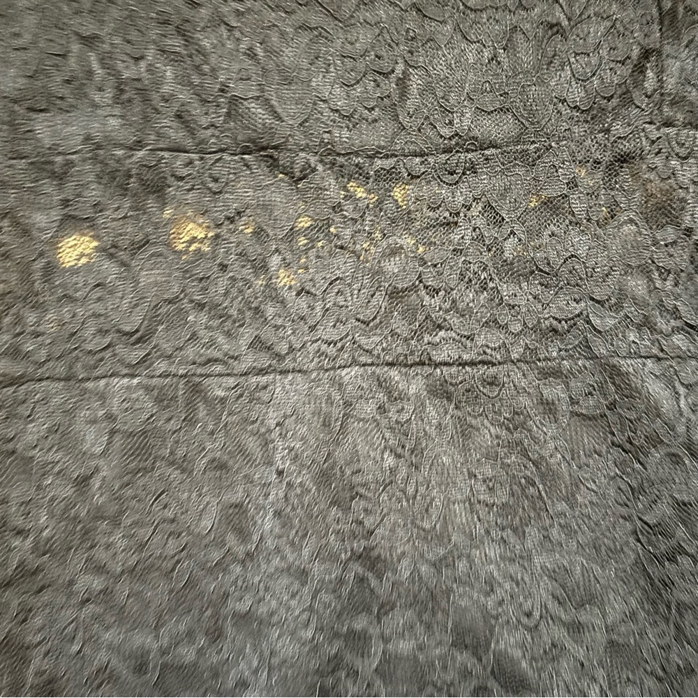 Lulus Sensationally Poised Black Lace Long Sleeve Maxi Dress Size Large New Tag - Picture 5 of 8